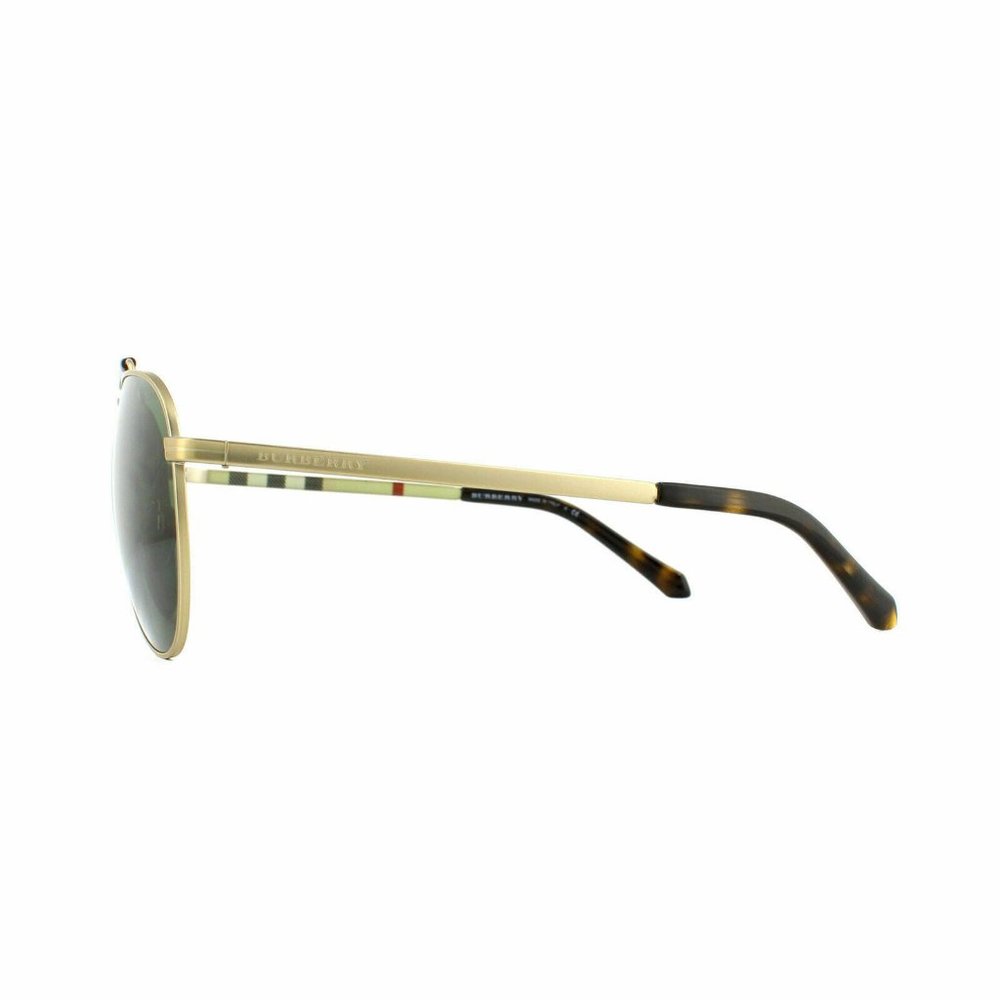 Burberry Matte Aviator 59mm Sunglasses - Picture 2 of 4